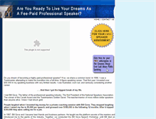 Tablet Screenshot of feepaidprofessionalspeaker.com
